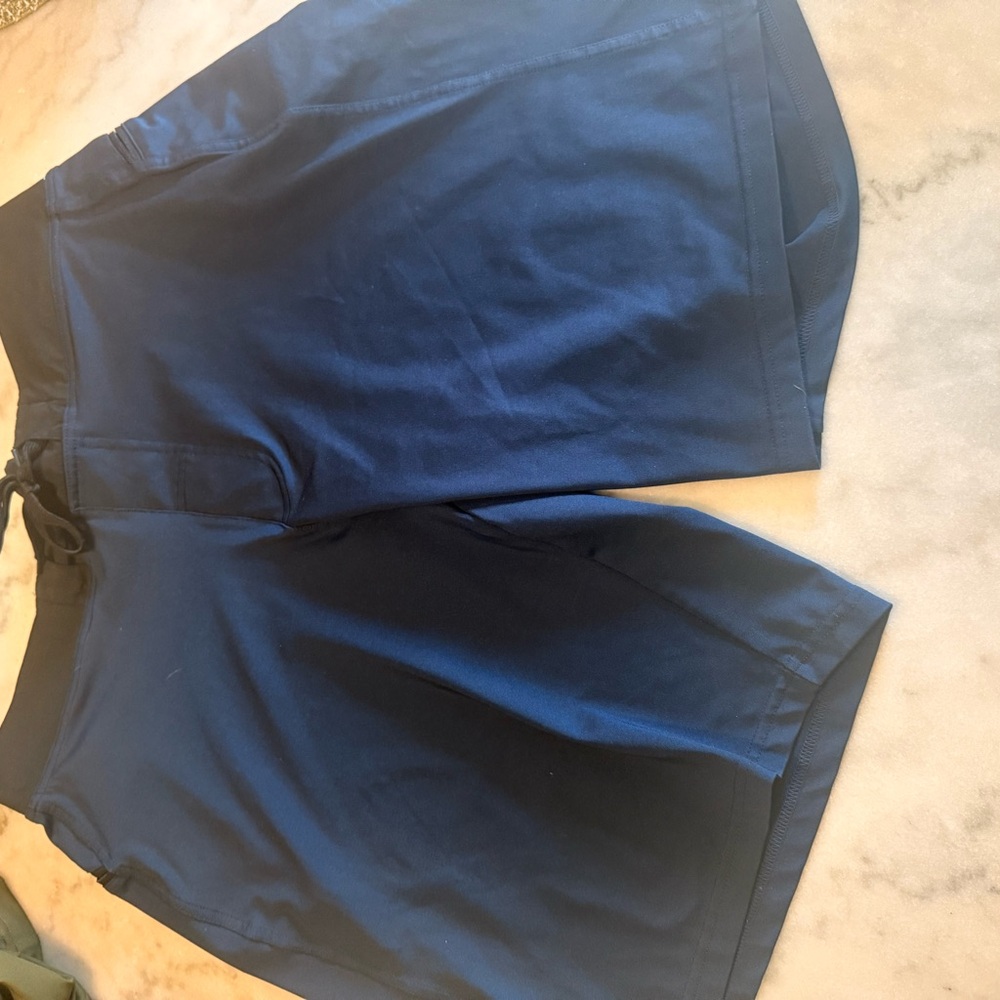 Hylete Men's Athletic Shorts - Navy Blue